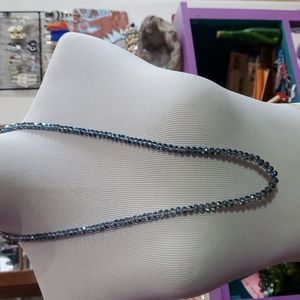 Sparkling crystal necklace